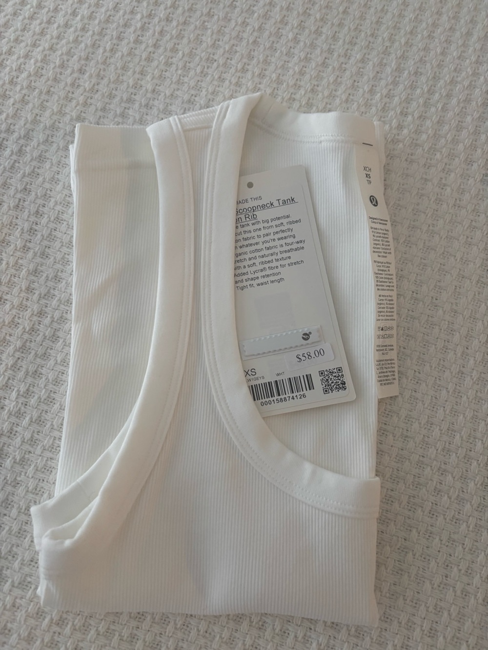 lululemon Little Scoop Neck Tank Top - Picture 9 of 14